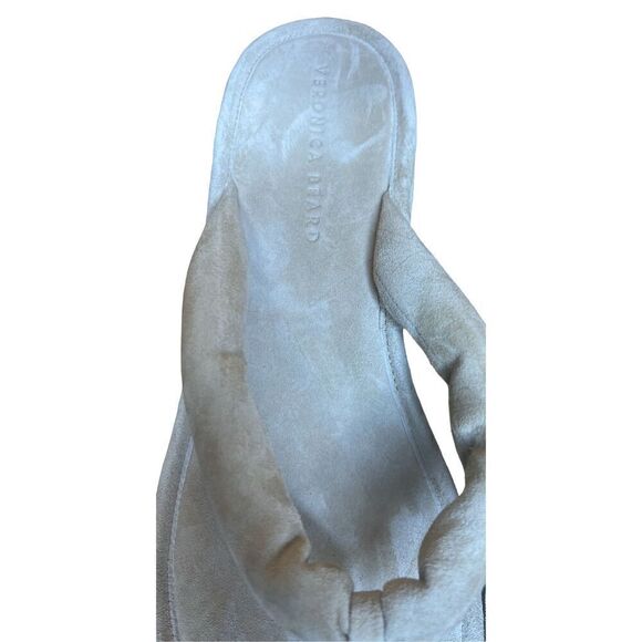 VERONICA BEARD Geno Cork Wedge Sandals Excellent Condition Size 7 1/2” - Picture 8 of 12